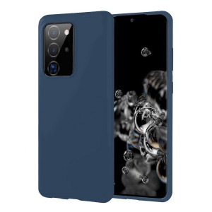Nettech Samsung Galaxy Note 20 Uyumlu Nano Arka Koruma Kılıf (Lacivert) NT-82130