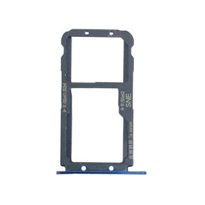 Teknonet Huawei Mate 20 Lite Uyumlu Hafıza Kart + Sim Metali (Mavi) VR-12645