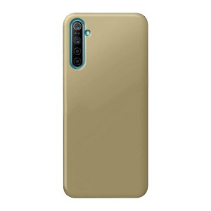 Nettech Realme 6 Uyumlu Suide Arka Koruma Kılıf (Gold) NT-82222