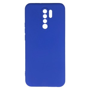 Nettech Xiaomi Redmi 9 Uyumlu Suide Arka Koruma Kılıf (Lacivert) NT-82214