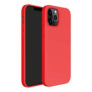 Nettech Apple iPhone 12 Pro Uyumlu Nano Arka Koruma Kılıf (Kırmızı) NT-82276
