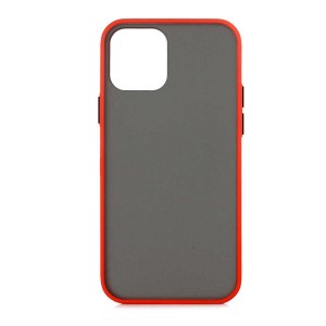 Nettech Apple iPhone 12 Pro Uyumlu Montreal Seri Arka Koruma Kılıf (Kırmızı) NT-82323