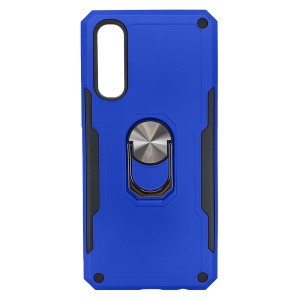 Nettech Oppo Reno 3 Pro Uyumlu Panzer Seri Arka Koruma Kılıf (Mavi) NT-82364
