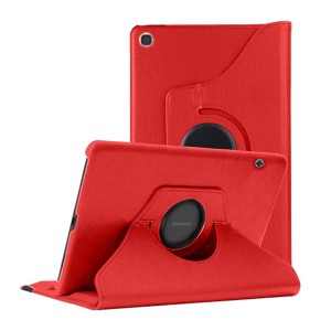 Nettech Huawei T5 10 Inç Uyumlu 360 Kapaklı Kılıf (Kırmızı) NT-82268