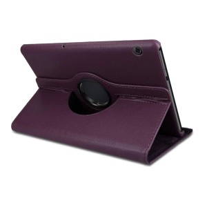 Nettech Huawei T5 10 Inç Uyumlu 360 Kapaklı Kılıf (Mor) NT-79519