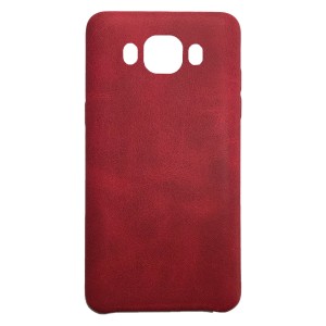 Nettech Samsung Galaxy J510 J5 2016 Uyumlu Arka Koruma Arka Koruma Kılıf (Kırmızı) VR-14816