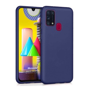 Nettech Samsung Galaxy M31 Uyumlu Nano Arka Koruma Kılıf (Lacivert) NT-82638