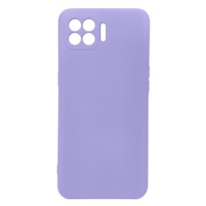 Nettech Oppo Reno 4 Lite Uyumlu Nano Arka Koruma Kılıf (Lila) NT-82662