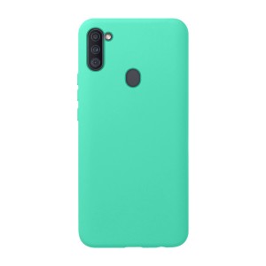 Nettech Samsung Galaxy A11 Uyumlu Nano Arka Koruma Kılıf (Açık Yeşil) NT-82641