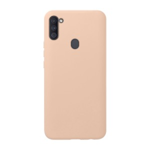 Nettech Samsung Galaxy A11 Uyumlu Nano Arka Koruma Kılıf (Açık Pembe) NT-82642