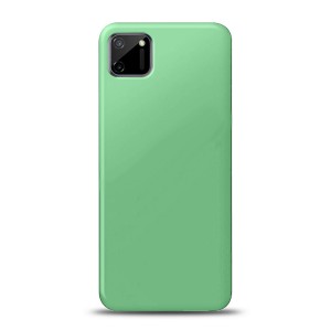 Nettech Realme C11 4G Uyumlu Nano Arka Koruma Kılıf (Yeşil) NT-82626