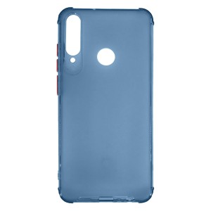 Nettech Huawei Y6P Uyumlu Neptün Seri Arka Koruma Kılıf (Lacivert) NT-83204