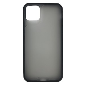 Nettech Apple iPhone 11 Pro Max Uyumlu Buzlu Zırh Seri Arka Koruma Kılıf (Siyah) NT-83304