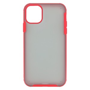 Nettech Apple iPhone 11 Pro Max Uyumlu Stile Seri Arka Koruma Kılıf (Kırmızı) NT-83236