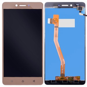 Teknonet Lenovo K6 Note Uyumlu Org Lcd+Dokunmatik (Gold) VR-1179