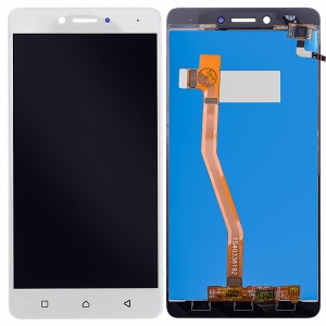 Teknonet Lenovo K6 Note Uyumlu Org Lcd+Dokunmatik (Beyaz) VR-1180