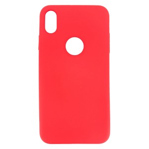 Okoz Apple iPhone XR Uyumlu Arka Koruma Arka Koruma Kılıf (Kırmızı) NT-83404