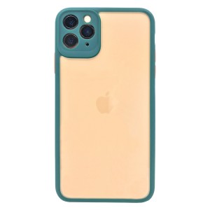 Nettech Apple iPhone 11 Pro Max Uyumlu Orjin Seri Arka Koruma Kılıf (Yeşil) NT-83345