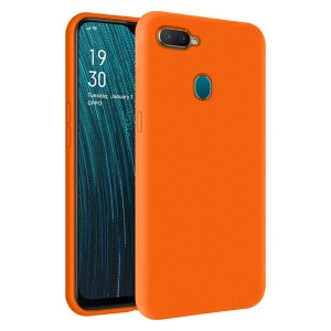 Nettech Oppo A5s Uyumlu Nano Arka Koruma Kılıf (Turuncu) NT-83468