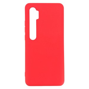 Nettech Xiaomi Mi Note 10 Lite Uyumlu Nano Arka Koruma Kılıf (Kırmızı) NT-83470