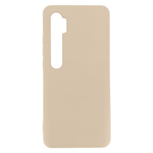 Nettech Xiaomi Mi Note 10 Lite Uyumlu Nano Arka Koruma Kılıf (Krem) NT-83471