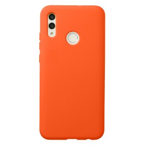 Nettech Samsung Galaxy A10S Uyumlu Nano Arka Koruma Kılıf (Turuncu) NT-83449