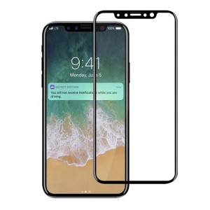 Nettech Apple iPhone XS Max Uyumlu Toz Filtreli HD Full Cam Koruyucu (Siyah) NT-83482