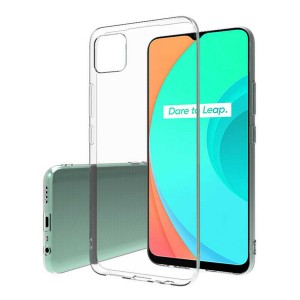 Nettech Realme C11 4G Uyumlu Lüx Seri Arka Koruma Kılıf (Şeffaf) NT-83524