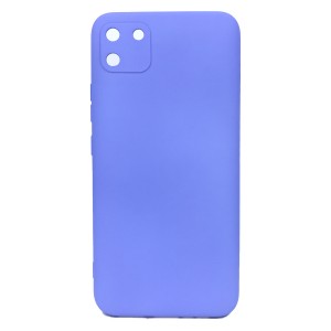 Nettech Realme C11 4G Uyumlu Suide Arka Koruma Kılıf (Lila) NT-83539