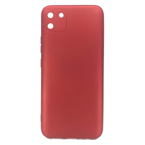 Nettech Realme C11 4G Uyumlu Suide Arka Koruma Kılıf (Bordo) NT-83537
