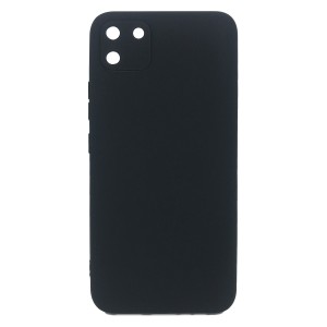 Nettech Realme C11 4G Uyumlu Suide Arka Koruma Kılıf (Siyah) NT-83536