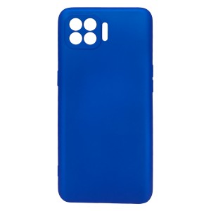 Nettech Oppo Reno 4 Lite Uyumlu Suide Arka Koruma Kılıf (Mavi) NT-83554