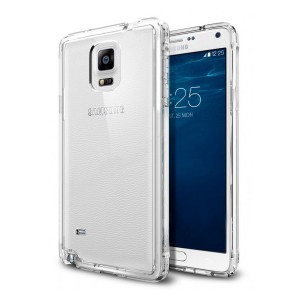 Helt Samsung Galaxy N910 Note 4 Uyumlu Arka Koruma Arka Koruma Kılıf (Şeffaf) NT-4211