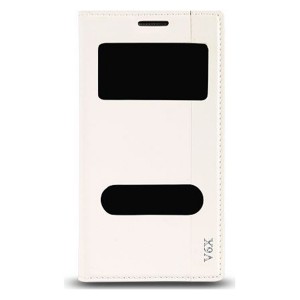 Nettech Casper Via V6X Uyumlu Pencereli Kapaklı Kılıf (Kırmızı) VR-1772