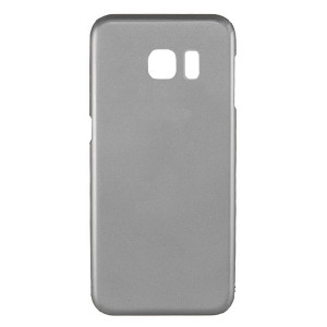 Nettech Samsung Galaxy G925 S6 Edge Uyumlu Arka Koruma Arka Koruma Kılıf (Gri) VR-8672
