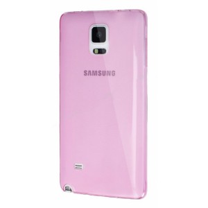 Nettech Samsung Galaxy Note 4 Edge Uyumlu Arka Koruma Arka Koruma Kılıf (Pembe) VR-8576