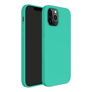 Nettech Apple iPhone 12 Pro Uyumlu Nano Arka Koruma Kılıf (Su Yeşili) NT-83662