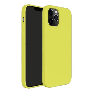 Nettech Apple iPhone 12 Mini Uyumlu Nano Arka Koruma Kılıf (Sarı) NT-83716