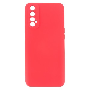 Nettech Realme 7 Uyumlu Nano Arka Koruma Kılıf (Kırmızı) NT-83668