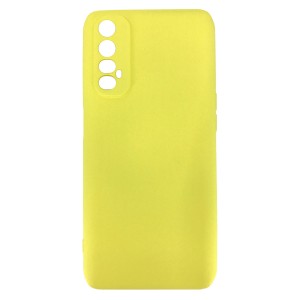 Nettech Realme 7 Uyumlu Nano Arka Koruma Kılıf (Sarı) NT-83670