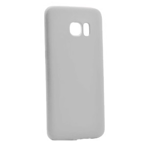 Nettech Samsung Galaxy G925 S6 Edge Uyumlu Arka Koruma Arka Koruma Kılıf (Beyaz) VR-8784