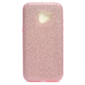 Nettech Samsung Galaxy J250 J2 Pro Uyumlu Simli Arka Koruma Kılıf (Çeşitli Renk) VR-6271