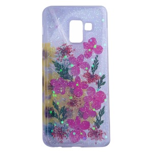 Nettech Samsung Galaxy A730 A8 Plus 2018 Uyumlu Desenli Seri Arka Koruma Kılıf VR-8421