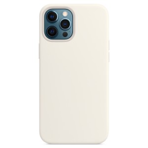 Nettech Apple iPhone 12 Pro Max Uyumlu MagSafe Wireles Seri Arka Koruma Kılıf (Beyaz) NT-83973