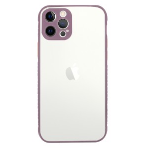 Nettech Apple iPhone 12 Pro Uyumlu Miami Seri Arka Koruma Kılıf (Mor) NT-84024