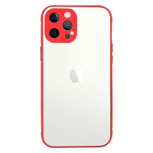 Nettech Apple iPhone 12 Pro Max Uyumlu Miami Seri Arka Koruma Kılıf (Turuncu) NT-84051