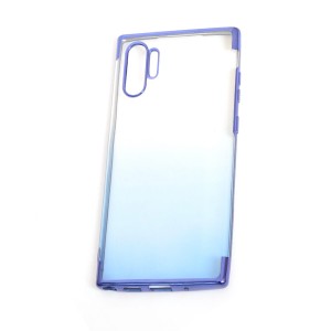 Zore Samsung Galaxy Note 10 Plus Uyumlu Arka Koruma Arka Koruma Kılıf (Mavi) VR-17750