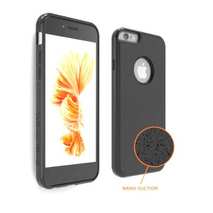 Nettech Apple iPhone 6 Plus Uyumlu Arka Koruma Arka Koruma Kılıf (Siyah) NT-18898