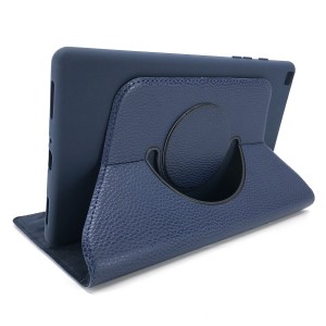 Nettech Samsung Galaxy Tab A 8 SM-T290 Uyumlu Elite 360 Kapaklı Kılıf (Lacivert) NT-84153