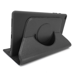 Nettech Samsung Galaxy Tab A 8 SM-T290 Uyumlu Elite 360 Kapaklı Kılıf (Siyah) NT-84152